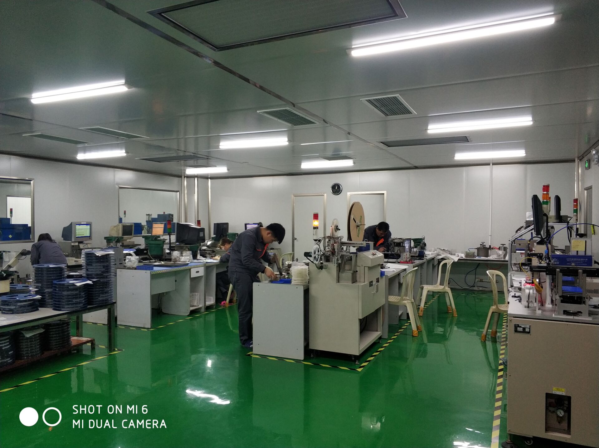 山东宇峰维创电子车间改造完毕