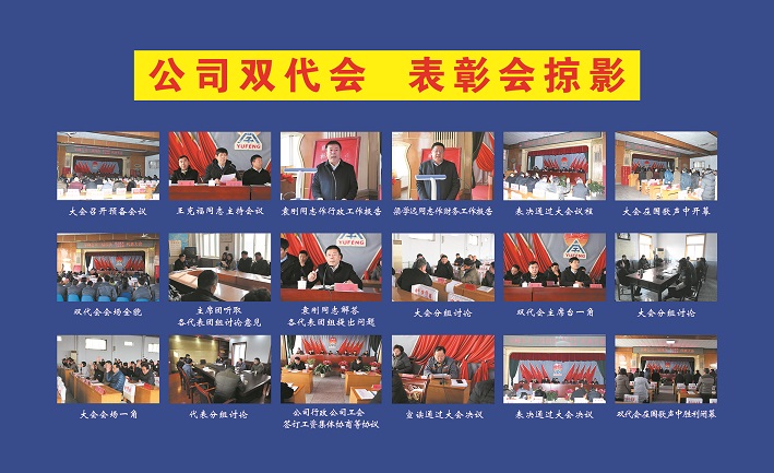 公司双代会  表彰会掠影